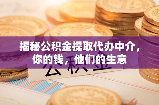 桃山揭秘公积金提取代办中介，你的钱，他们的生意