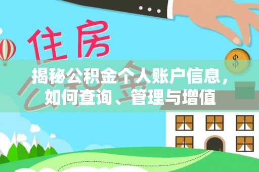 桃山揭秘公积金个人账户信息，如何查询、管理与增值