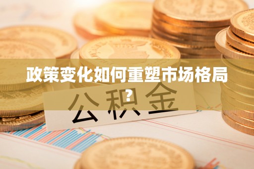 桃山政策变化如何重塑市场格局？