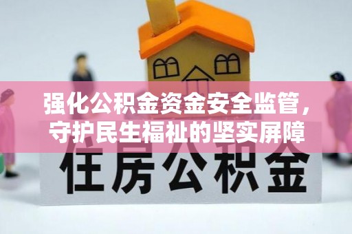 桃山强化公积金资金安全监管，守护民生福祉的坚实屏障