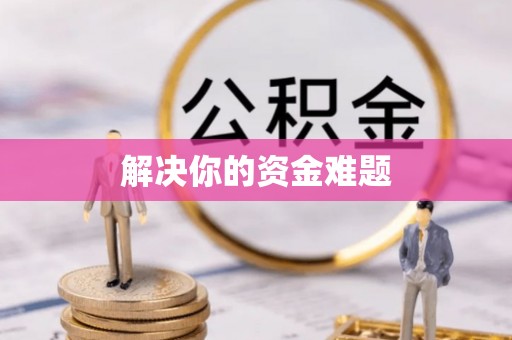 桃山解决你的资金难题
