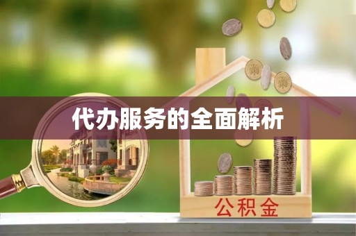 桃山代办服务的全面解析