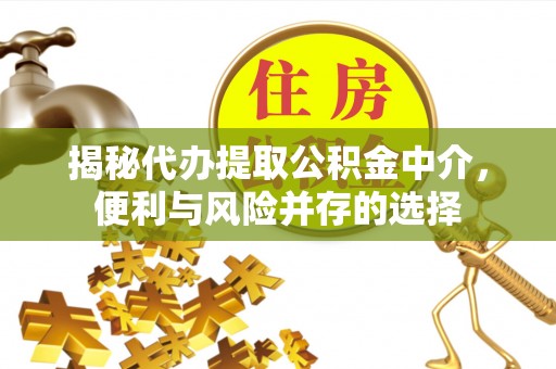 桃山揭秘代办提取公积金中介，便利与风险并存的选择