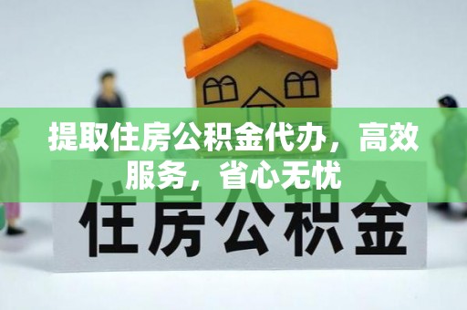 桃山提取住房公积金代办，高效服务，省心无忧