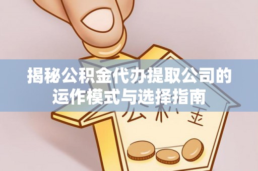 桃山揭秘公积金代办提取公司的运作模式与选择指南