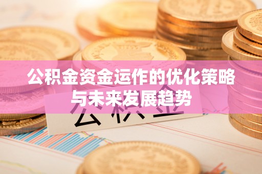 桃山公积金资金运作的优化策略与未来发展趋势