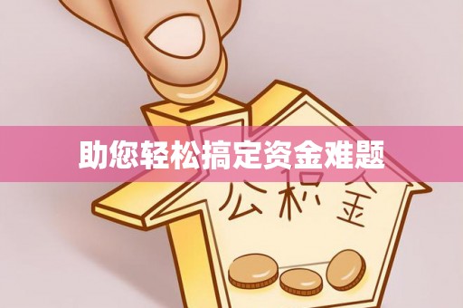 桃山助您轻松搞定资金难题