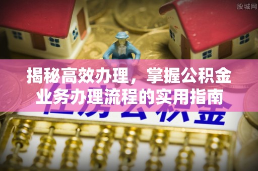 桃山揭秘高效办理，掌握公积金业务办理流程的实用指南