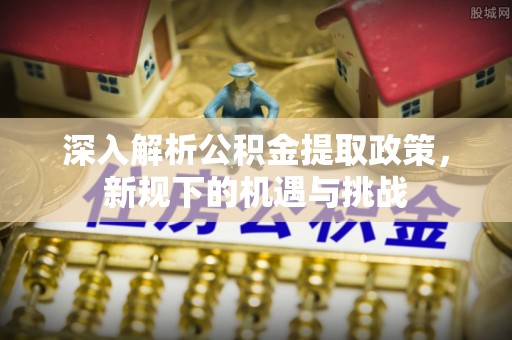 桃山深入解析公积金提取政策，新规下的机遇与挑战