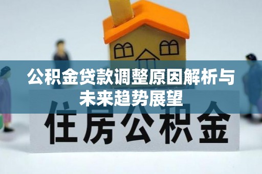 桃山公积金贷款调整原因解析与未来趋势展望