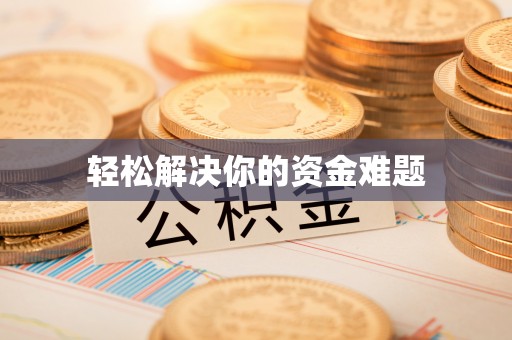 桃山轻松解决你的资金难题