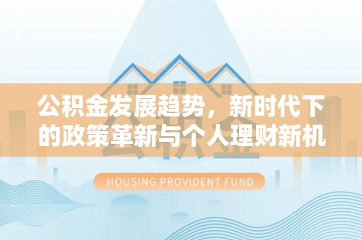 桃山公积金发展趋势，新时代下的政策革新与个人理财新机遇