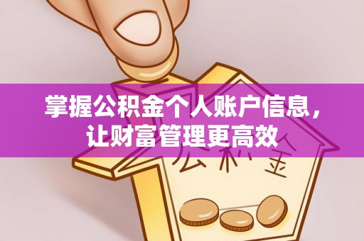 桃山掌握公积金个人账户信息，让财富管理更高效