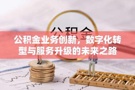 桃山公积金业务创新，数字化转型与服务升级的未来之路