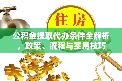 桃山公积金提取代办条件全解析，政策、流程与实用技巧