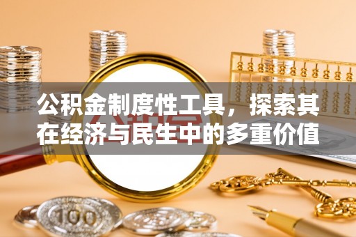 桃山公积金制度性工具，探索其在经济与民生中的多重价值