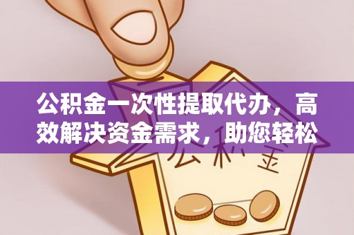 桃山公积金一次性提取代办，高效解决资金需求，助您轻松应对生活难题