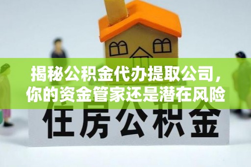 桃山揭秘公积金代办提取公司，你的资金管家还是潜在风险？