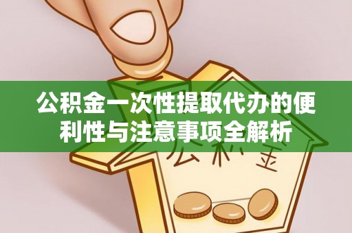 桃山公积金一次性提取代办的便利性与注意事项全解析