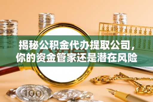 桃山揭秘公积金代办提取公司，你的资金管家还是潜在风险？