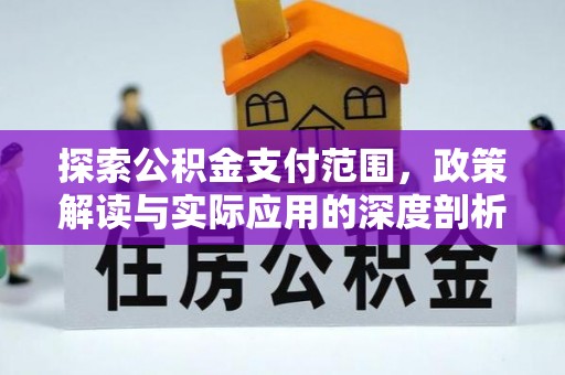 桃山探索公积金支付范围，政策解读与实际应用的深度剖析