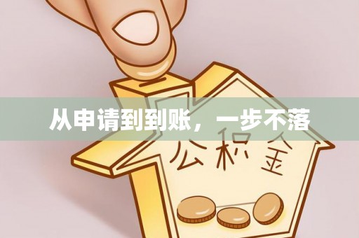 桃山从申请到到账，一步不落